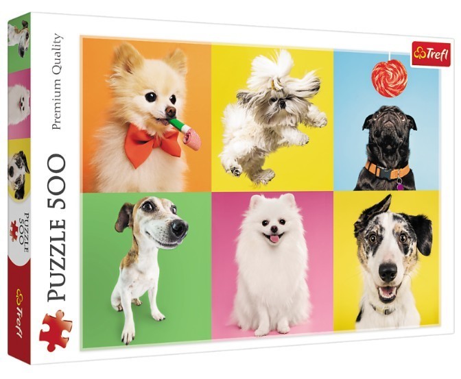 Trefl - Hunde - 500 Teile Puzzle - Nur CHF 14.90! Jetzt kaufen auf fluxed.ch