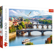 Trefl - Prag, Tschechische Republik - 500 Teile Puzzle