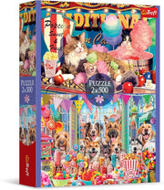 Trefl - Fluffy Friends - 2x500 Teile Puzzle