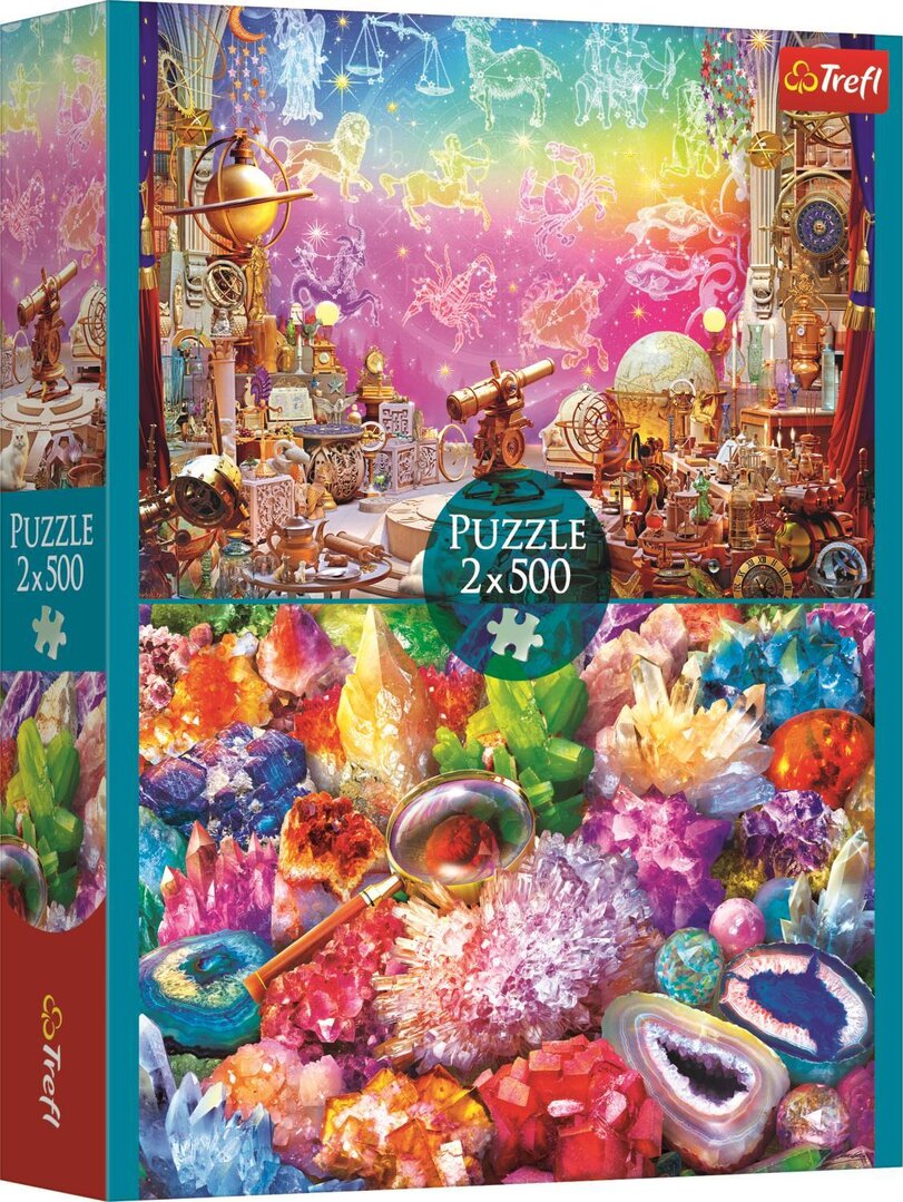 Trefl - Cosmos and Crystals - 2x500 Teile Puzzle - Nur CHF 16.90! Jetzt kaufen auf fluxed.ch