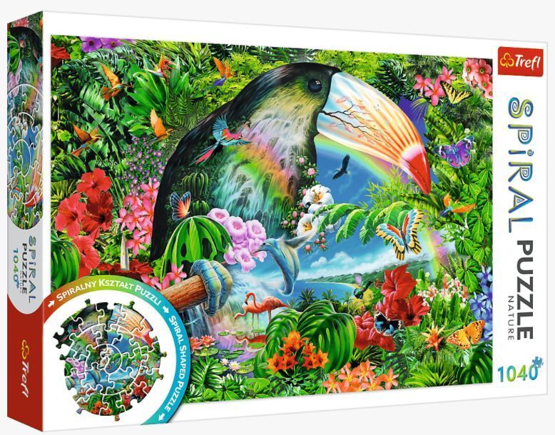 Trefl - Tropical Animals - 1040 Teile Spiralpuzzle - Nur CHF 16.90! Jetzt kaufen auf fluxed.ch