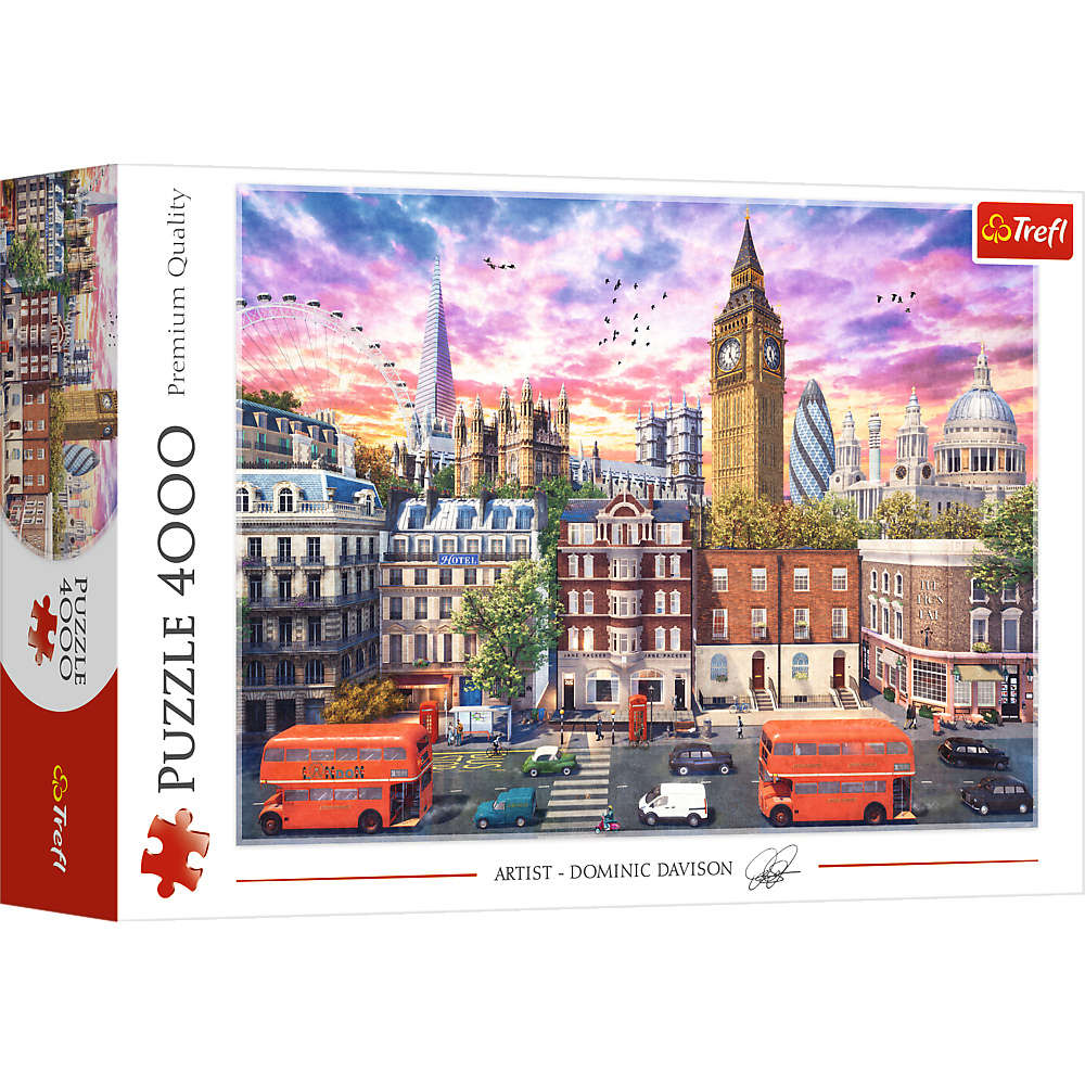Trefl - Walking around London - 4000 Teile Puzzle - Nur CHF 39.90! Jetzt kaufen auf fluxed.ch
