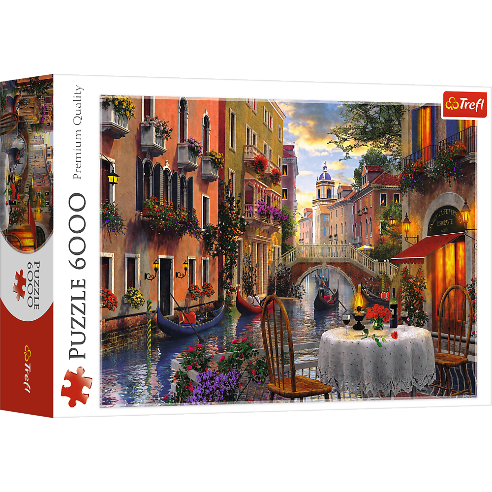 Trefl - Romantisches Diner - 6000 Teile Puzzle - Nur CHF 49.90! Jetzt kaufen auf fluxed.ch