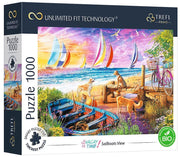 Trefl Prime - Sailboats View - 1000 Teile Puzzle
