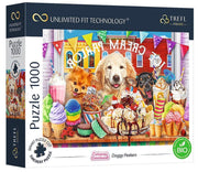 Trefl Prime - Doggy Peekers - 1000 Teile Puzzle