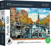 Trefl Prime - Autumn in Amsterdam, Netherlands - 1000 Teile Puzzl