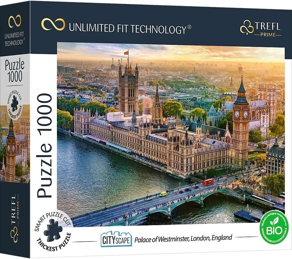 Trefl Prime - Palace of Westminster, London - 1000 Teile Puzzle - Nur CHF 16.90! Jetzt kaufen auf fluxed.ch