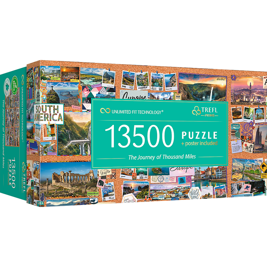 Trefl Prime - The Journey of Thousand Miles - 13500 Teile Puzzle - Nur CHF 74.90! Jetzt kaufen auf fluxed.ch