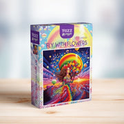Yazz Puzzle - Fly with Flowers - 1023 Teile Puzzle