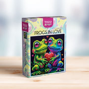 Yazz Puzzle - Frogs in Love - 1023 Teile Puzzle