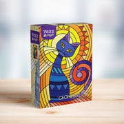 Yazz Puzzle - Geometric Cat - 1000 Teile Puzzle