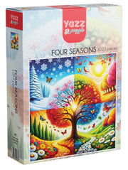 Yazz Puzzle - Four Seasons - 1023 Teile Puzzle