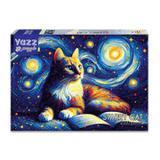 Yazz Puzzle - Starry Cat - 1000 Teile Puzzle