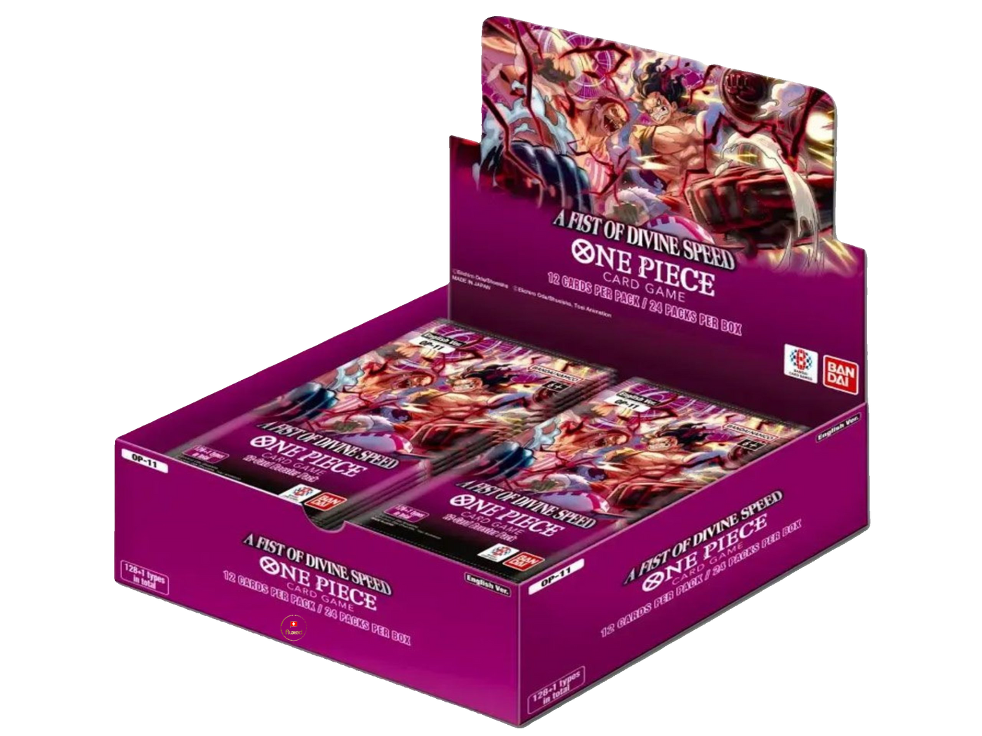One Piece Card Game - Booster Display OP11 "A Fist Of Divine Speed" (24 Pakcks) - EN - Nur CHF 99.90! Jetzt kaufen auf fluxed.ch