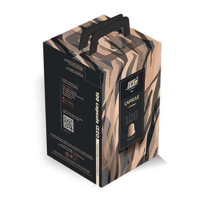 Caffè Izzo | Grand Espresso - 100 Kaffeekapseln - Nespresso®* kompatibel