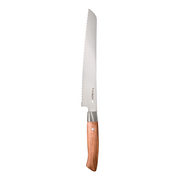 BregagliaKnife | Brotmesser 22 cm - Nussbaum, Swiss Made