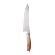 BregagliaKnife | Kochmesser Chef 20 cm - Nussbaum, Swiss Made