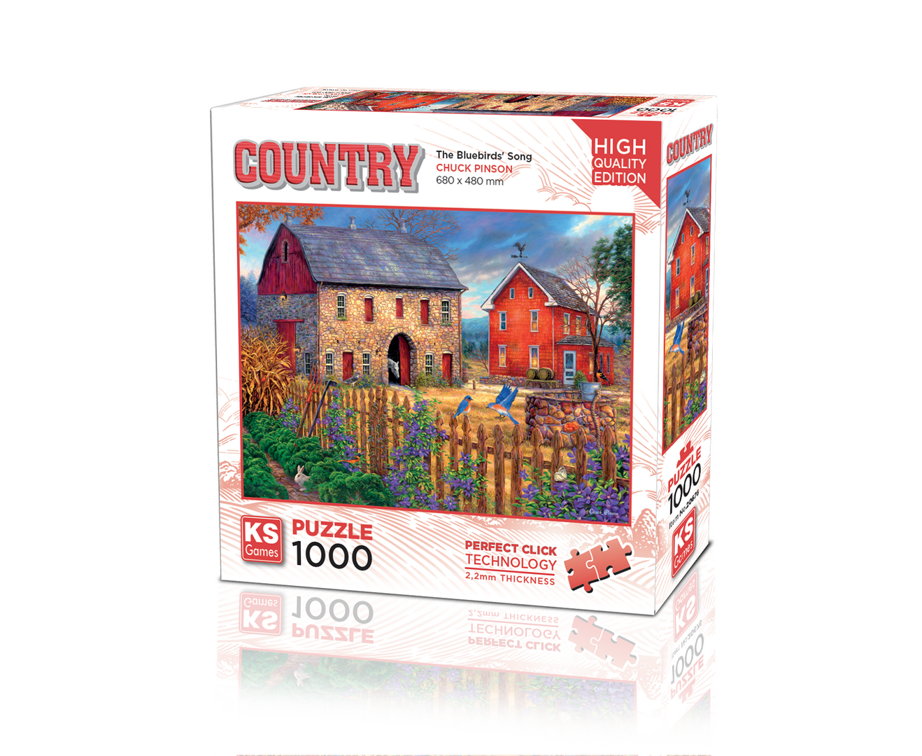 KS Games - The Bluebird`s Song - 1000 Teile Puzzle
