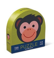 Crocodile Creek - Monkey Friends - Rundpuzzle - 24 Teile - doppel