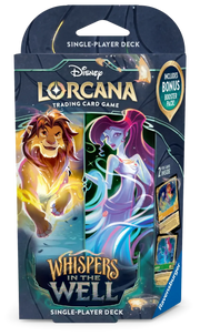 Disney Lorcana TCG: Whispers in the Well Set 10 - Single Player Deck Amber and Emerald (EN)