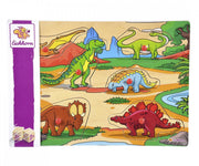 Eichhorn - Steckpuzzle Dinosaurier - 6 Teile Puzzle