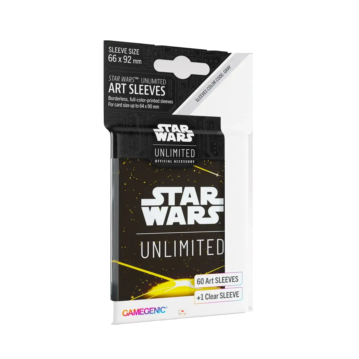 Gamegenic - Star Wars: Unlimited Art Sleeves - Card Back Yellow - Nur CHF 9.90! Jetzt kaufen auf fluxed.ch
