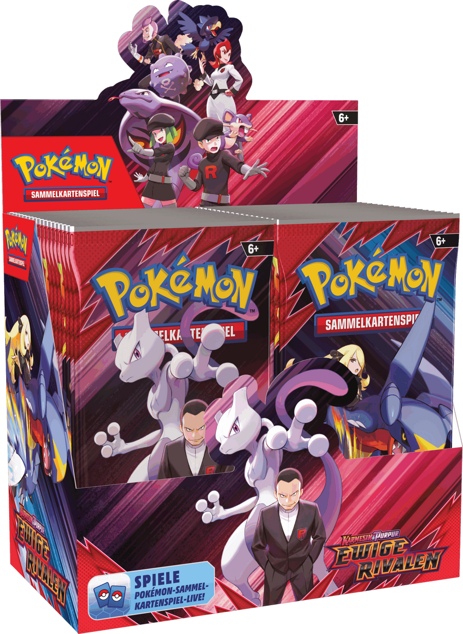 Pokémon | SV10 'Ewige Rivalen' Booster 10K. Display