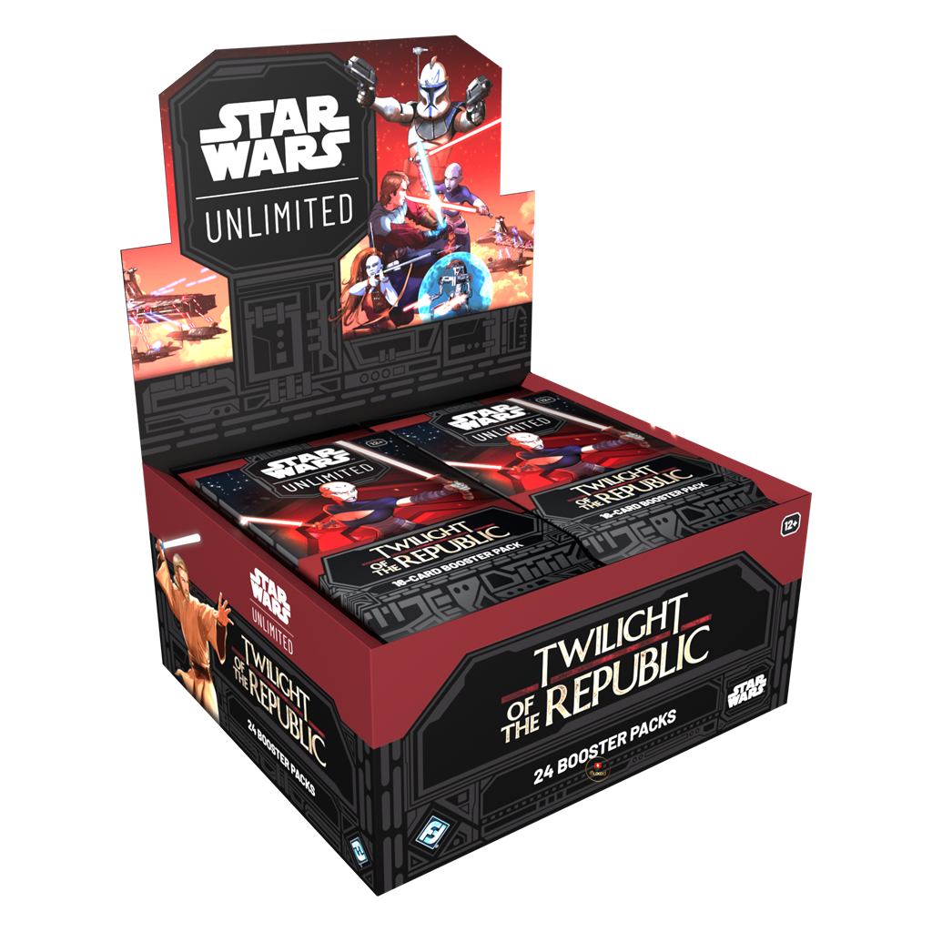 FFG - Star Wars: Unlimited - Twilight of the Republic Booster Display (24 Booster) - EN - Nur CHF 109! Jetzt kaufen auf fluxed.ch