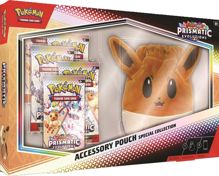 Pokémon | 'Prismatic Evolutions' Accessory Pouch Collection