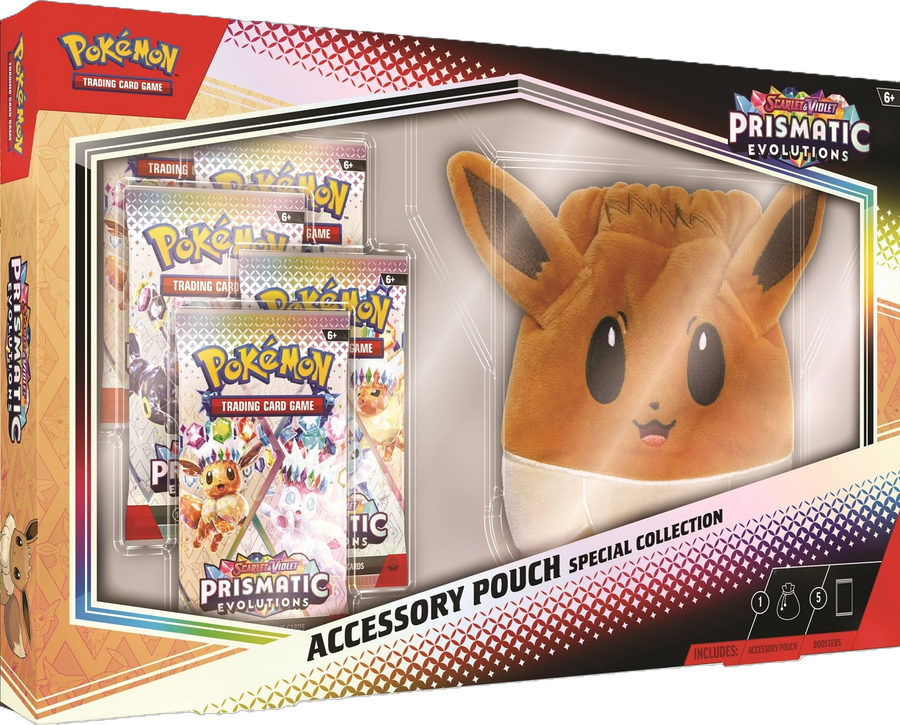 Pokémon | 'Prismatic Evolutions' Accessory Pouch Collection