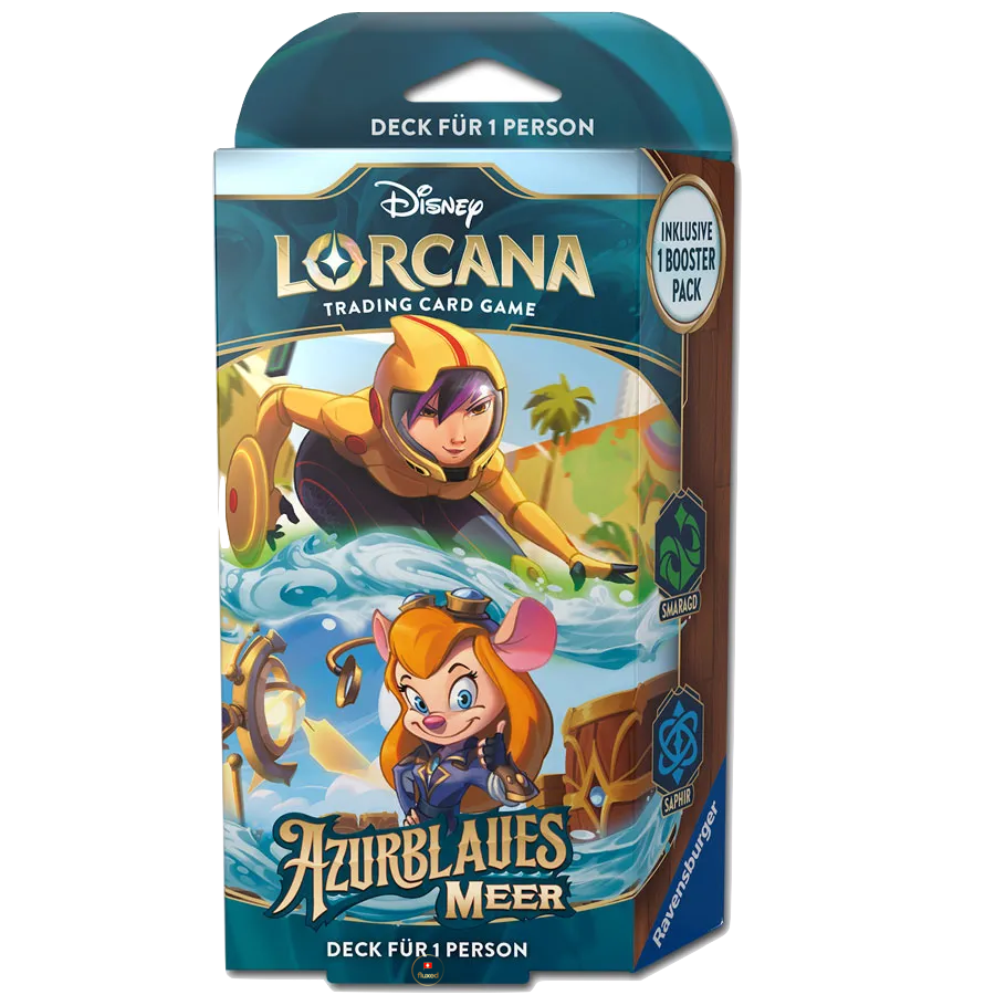 Disney Lorcana: Azurblaues Meer - Smaragd Saphir DE - Nur CHF 19.90! Jetzt kaufen auf fluxed.ch