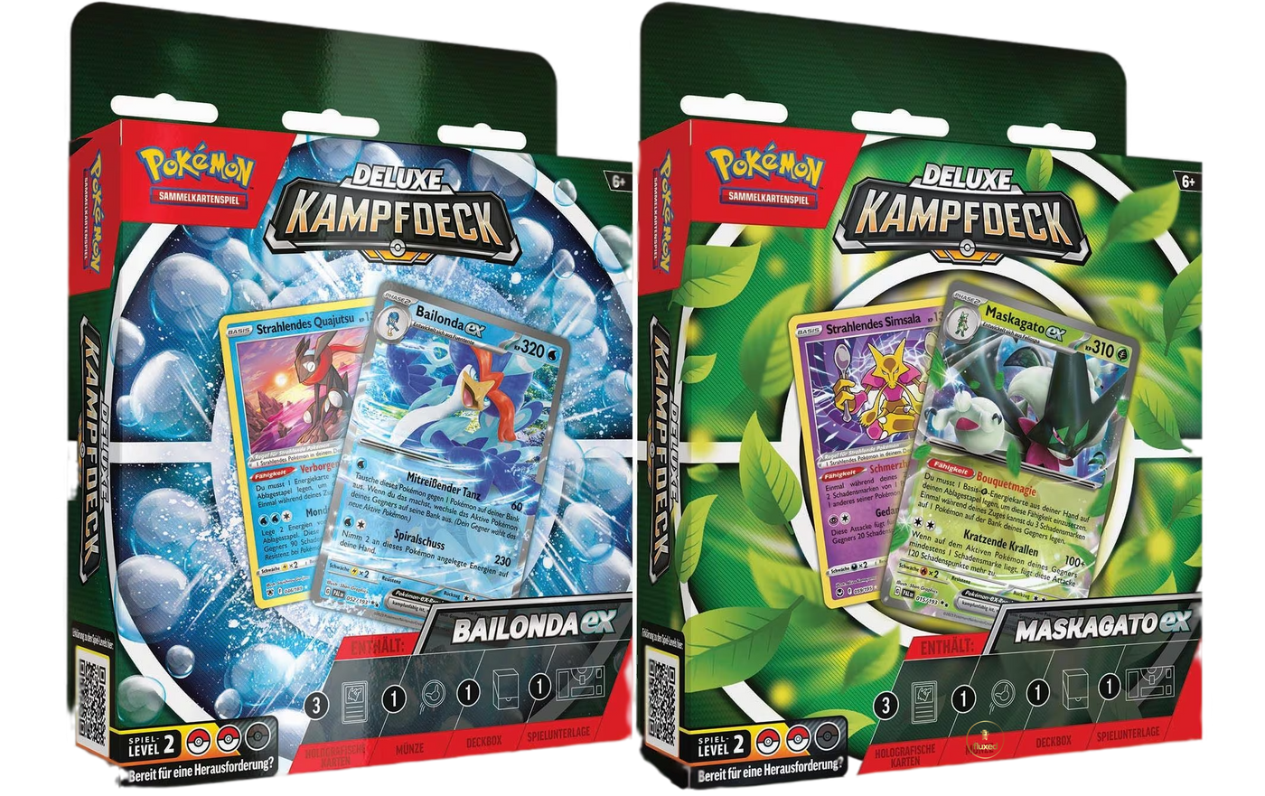 Pokémon | Deluxe Kampf Deck (MaskagatoEx/BailondaEx) - Nur CHF 29.90! Jetzt kaufen auf fluxed.ch