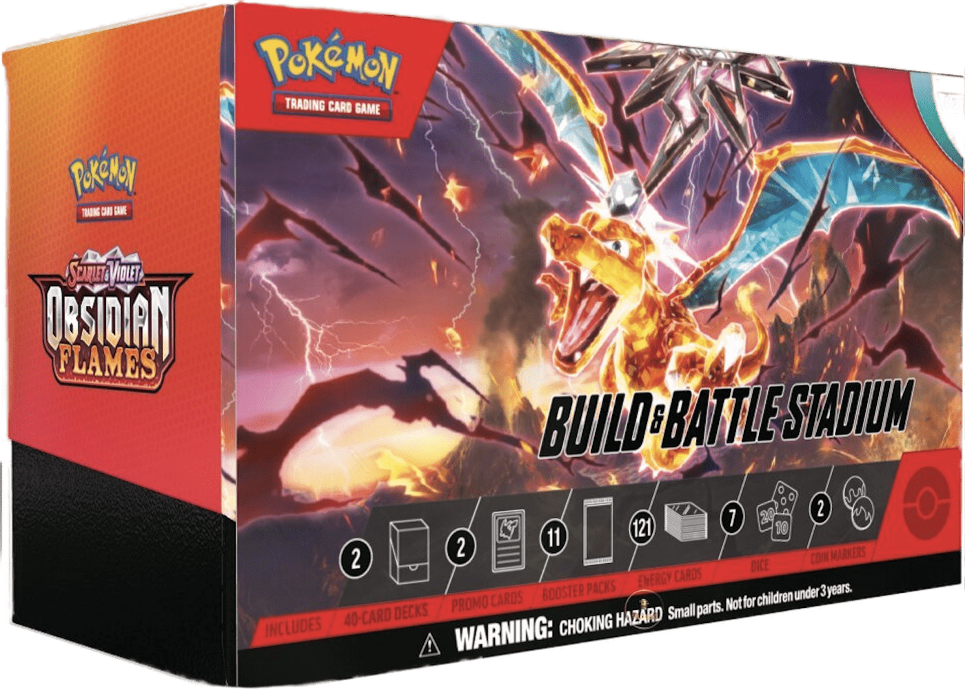 Pokémon |  Obsidian Flammen Build & Battle Stadium - Nur CHF 79.90! Jetzt kaufen auf fluxed.ch