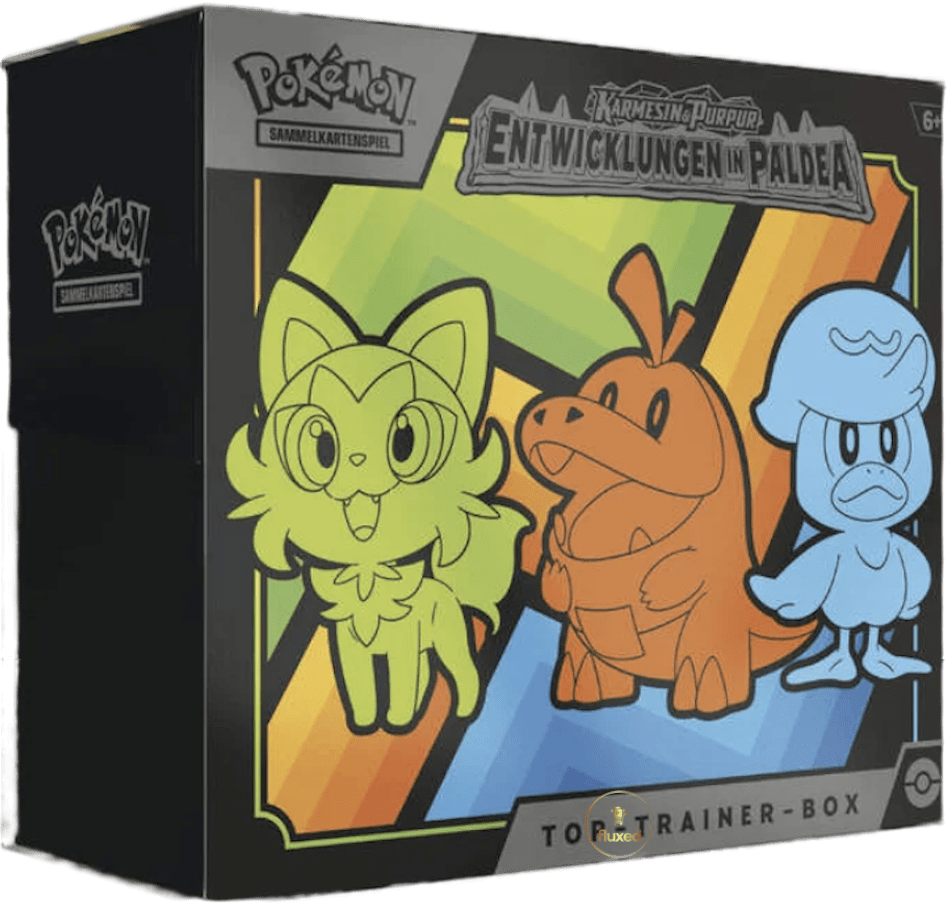 Pokémon | Entwicklungen in Paldea Elite Trainer Box - Nur CHF 69.90! Jetzt kaufen auf fluxed.ch