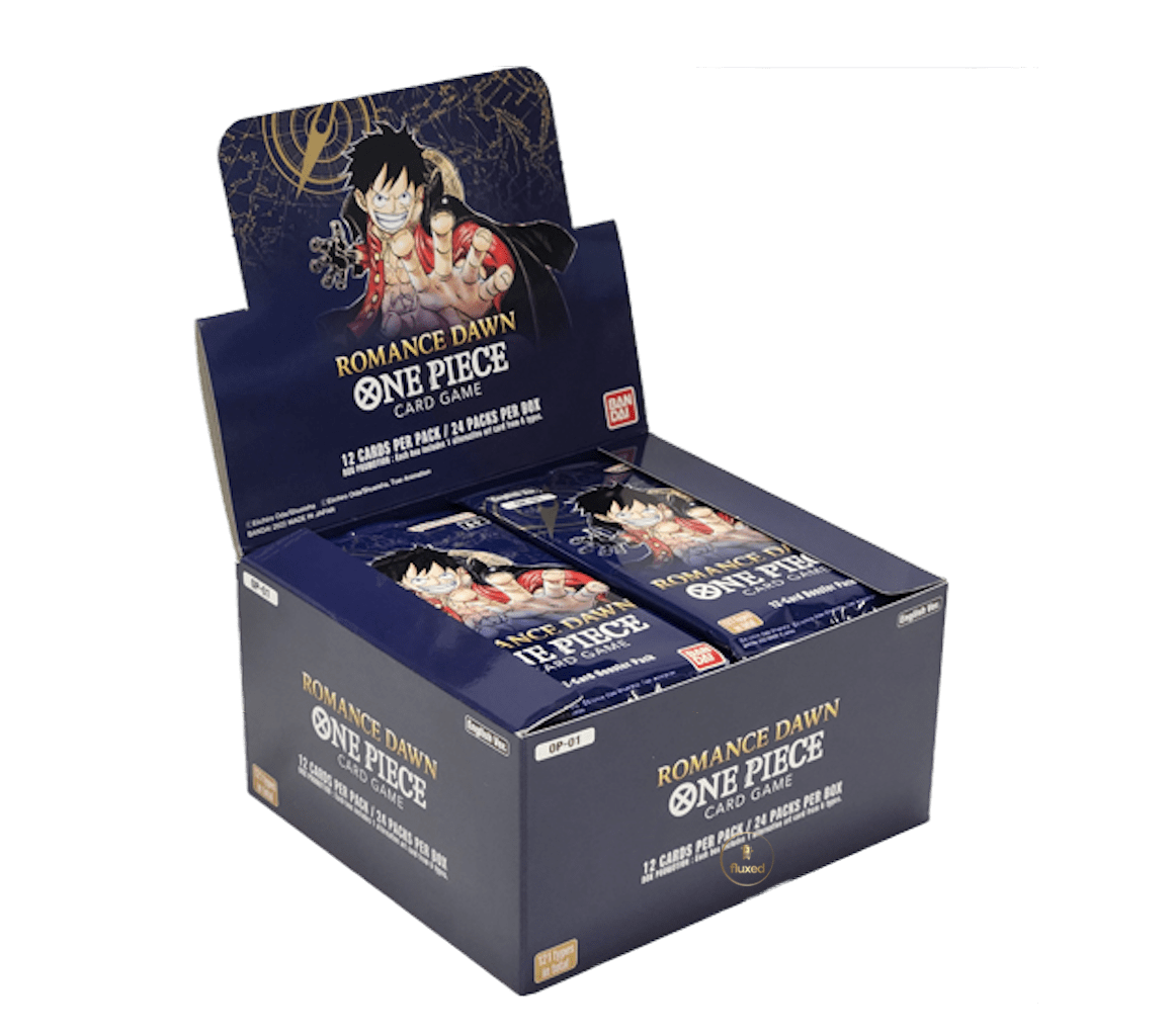 One Piece Card Game - Romance Dawn Booster Display OP01 (24 Packs) - Nur CHF 119! Jetzt kaufen auf fluxed.ch