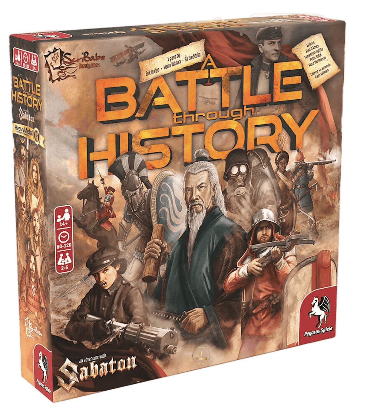 A Battle through History – Das Sabaton Brettspiel - Nur CHF 54.90! Jetzt kaufen auf fluxed.ch