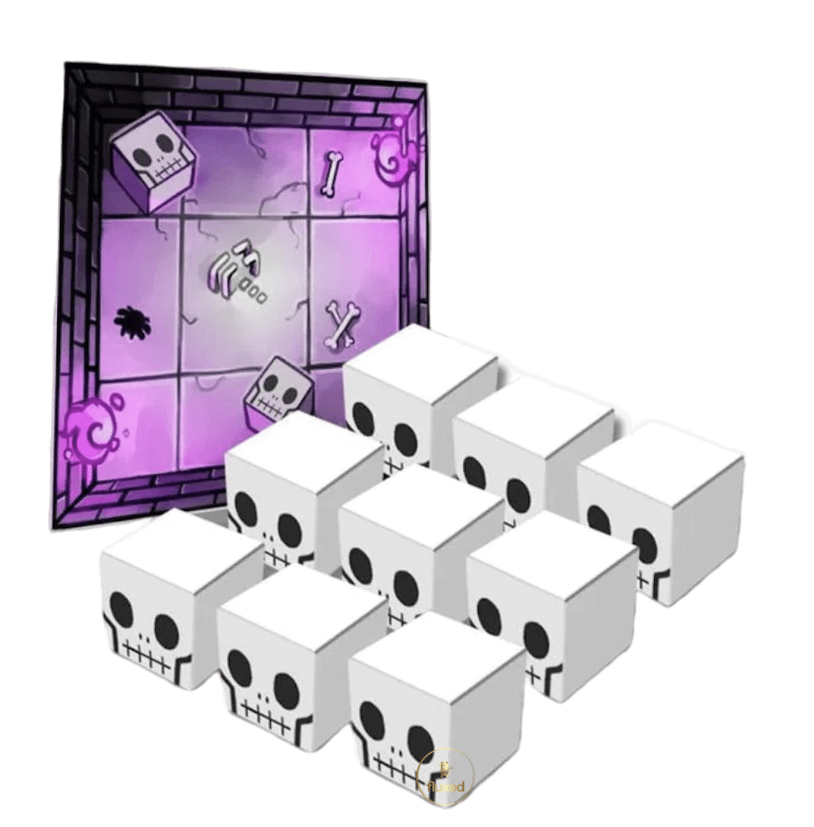 Dungeon Drop - Skeleton Skulls - Nur CHF 6! Jetzt kaufen auf fluxed.ch