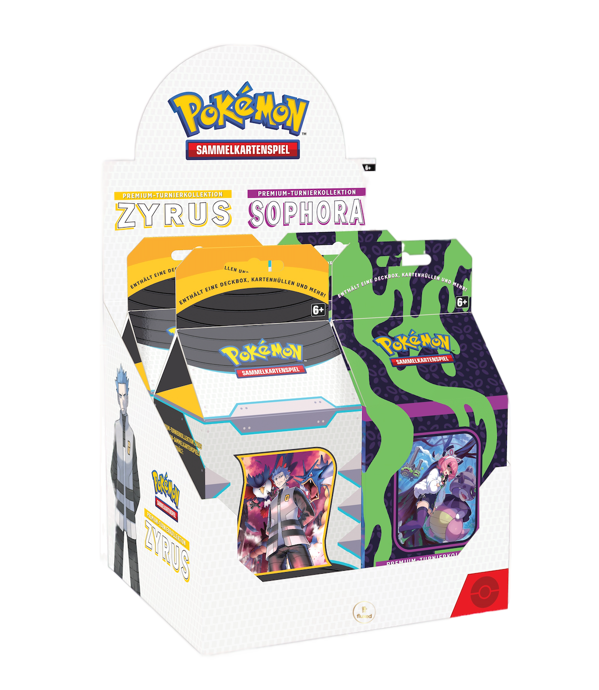 Pokémon | Zyrus & Sopharo Premium Tournament Collection - Nur CHF 59.90! Jetzt kaufen auf fluxed.ch