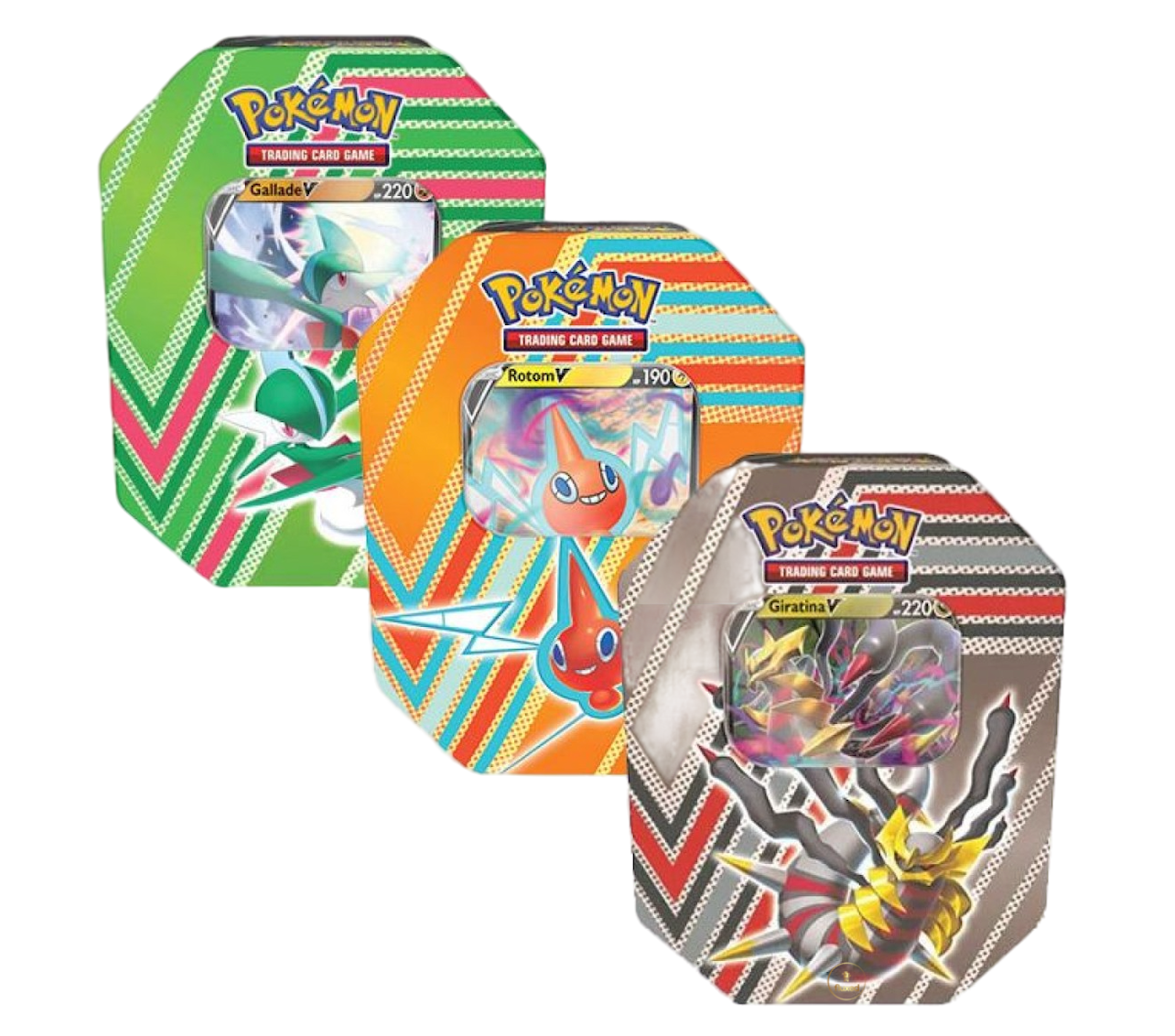 Pokémon | Fall Tin 2022 (Gallade V. Giratina V. Rotom V) - Nur CHF 29.90! Jetzt kaufen auf fluxed.ch