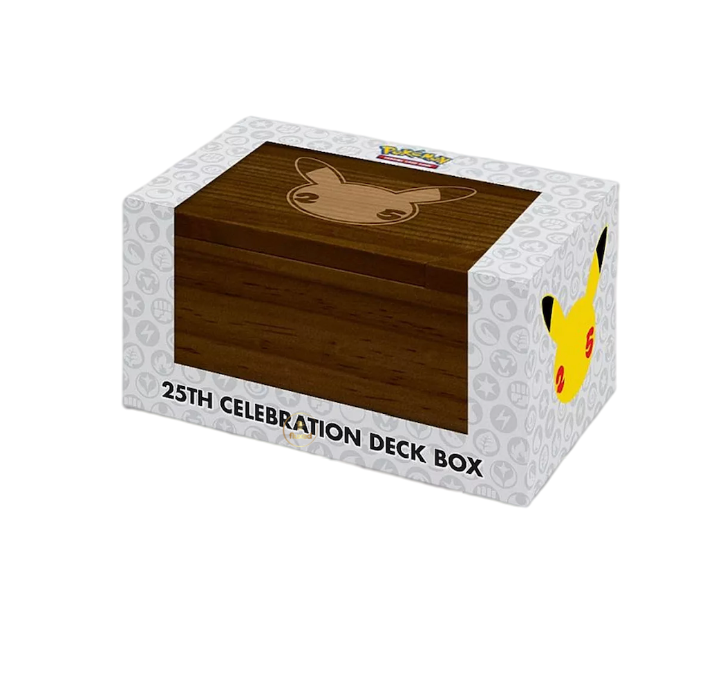 Pokémon | Pokémon - 25th Celebration Deck Box - Nur CHF 58.20! Jetzt kaufen auf fluxed.ch