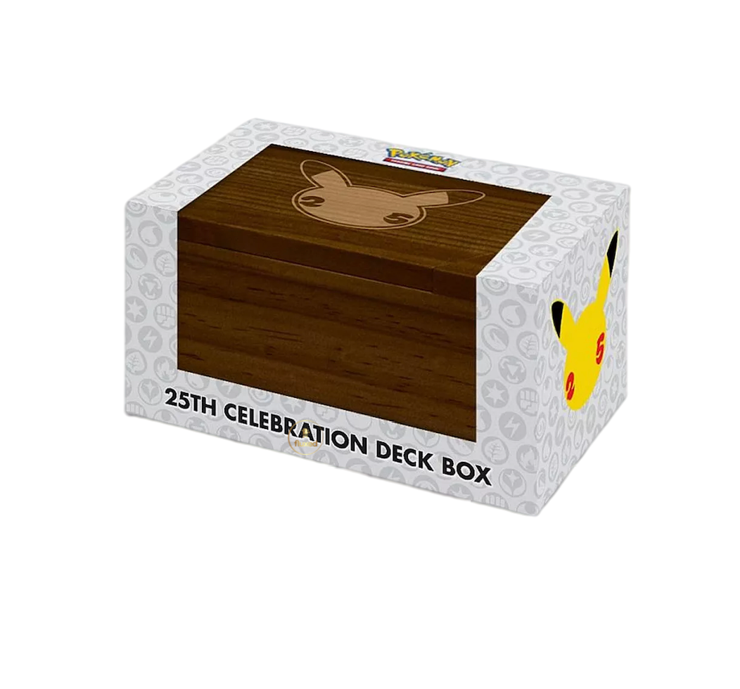 Pokémon - 25th Celebration Deck Box - Nur CHF 58.20! Jetzt kaufen auf fluxed.ch