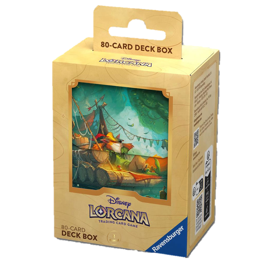 Disney Lorcana: Die Tintenlande - Deck Box Robin Hood - Nur CHF 7.90! Jetzt kaufen auf fluxed.ch