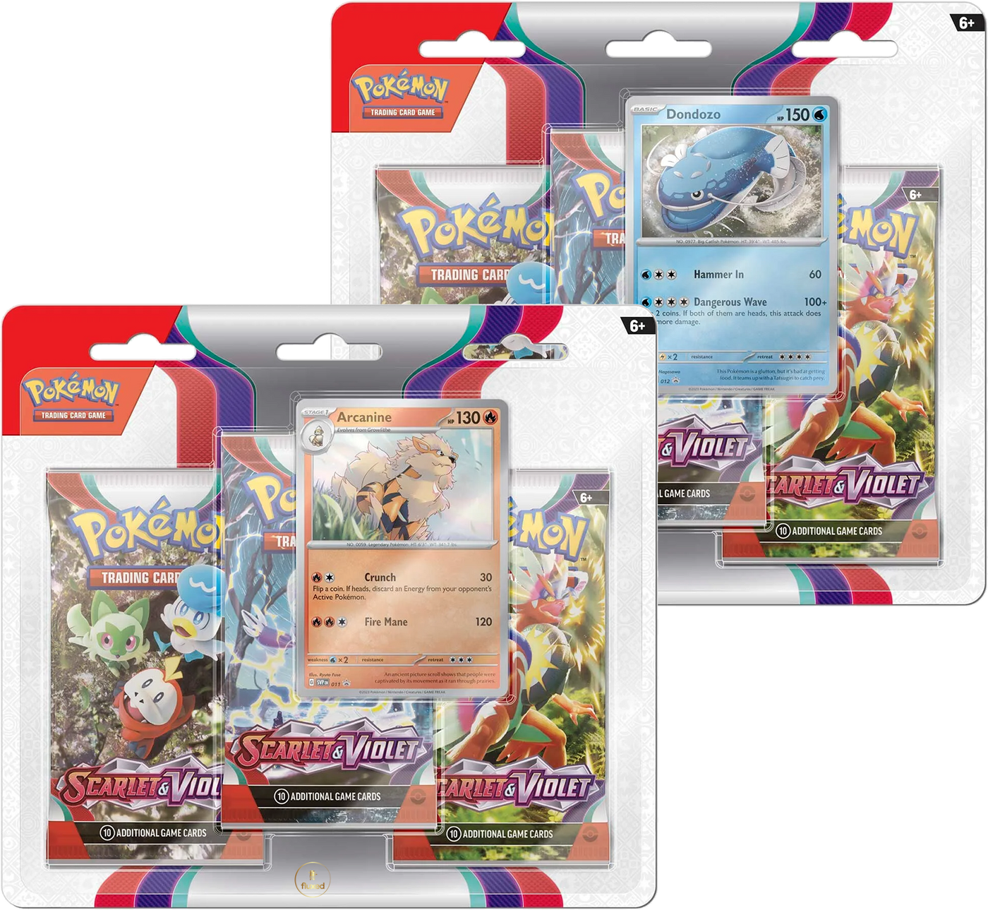Pokémon | Scarlet & Violet 3-Pack Blister - Nur CHF 18.90! Jetzt kaufen auf fluxed.ch